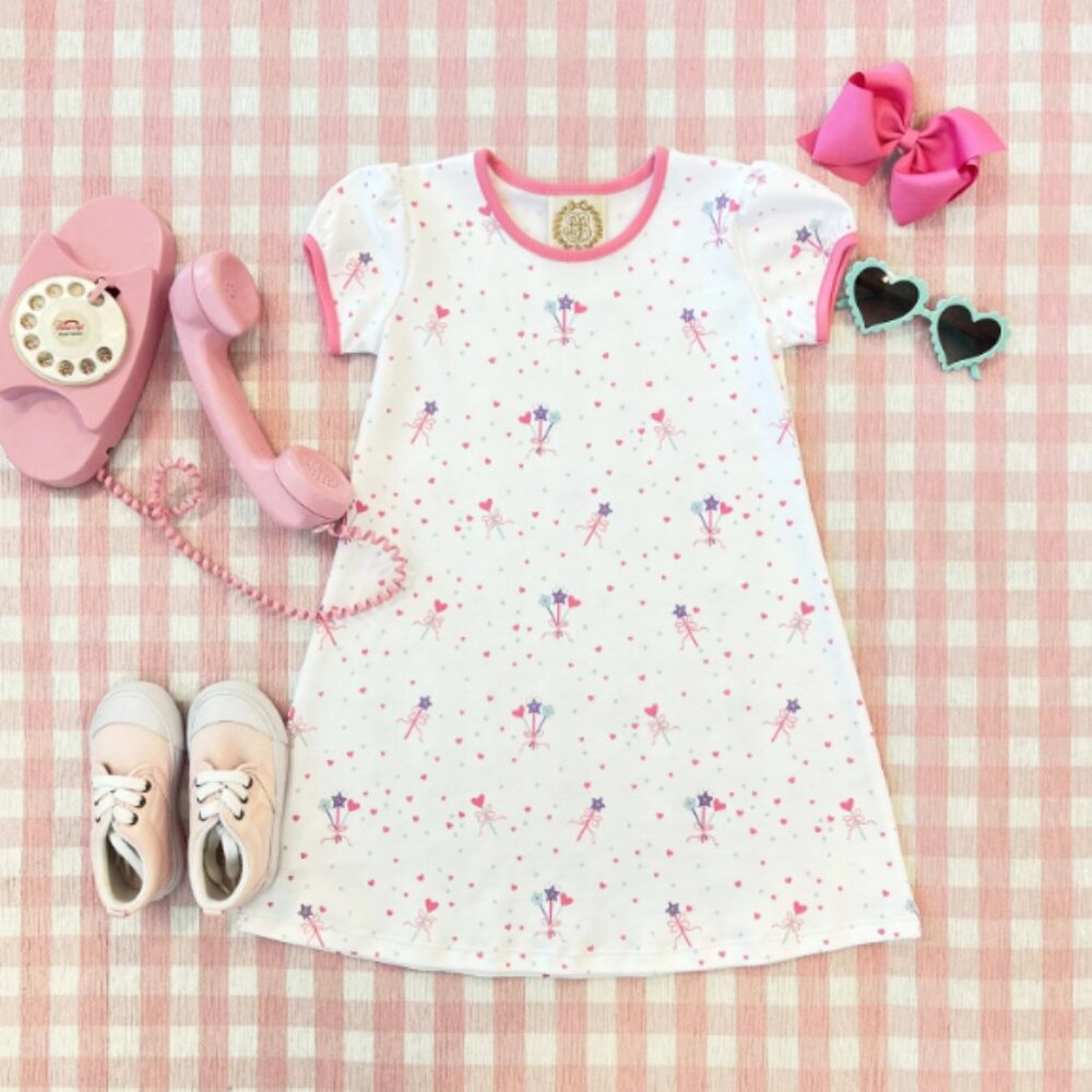 NEW NWT TBBC Beaufort Bonnet Penny Play Dress Fairy Dust Sprinkles 12M 18M 12-18